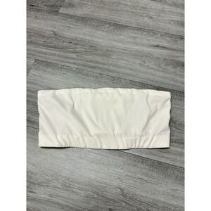 INLYRIC COCONUT WHITE BANDEAU BRA SIZE XXL NEW WITH TAGS IN LYRIC NWT